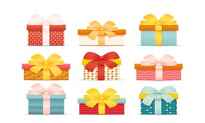 9 cute Bow Gift vector 9 cute Bow Gift vector